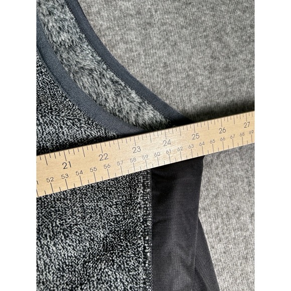 Tommy Bahama Men's Cascade‎ Cozy Vest Coal Grey Plush Fleece - Picture 7 of 7